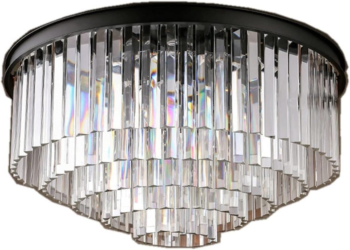 クラシカルな天井ペンダントライト モダン V字型クリスタル天井